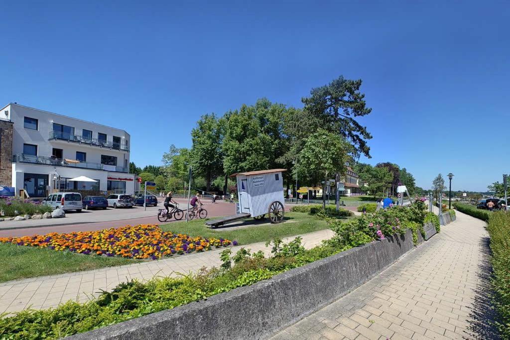 Feriendomizil Strandblick Feriendomizil Strandblick Appartement 2 Meersonne Haffkrug Exteriör bild