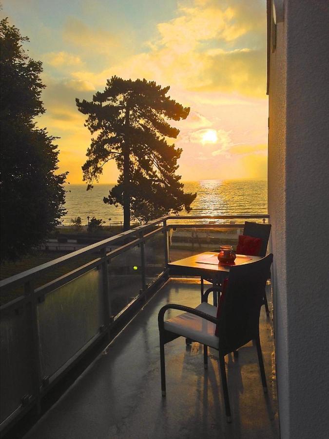 Feriendomizil Strandblick Feriendomizil Strandblick Appartement 2 Meersonne Haffkrug Exteriör bild