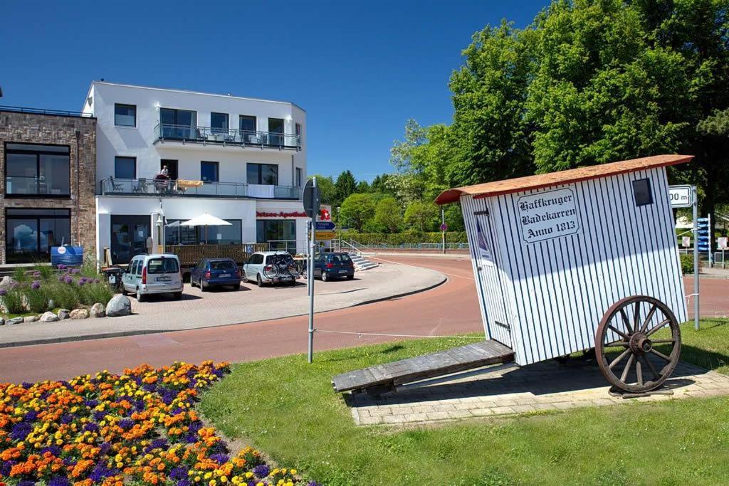 Feriendomizil Strandblick Feriendomizil Strandblick Appartement 2 Meersonne Haffkrug Exteriör bild