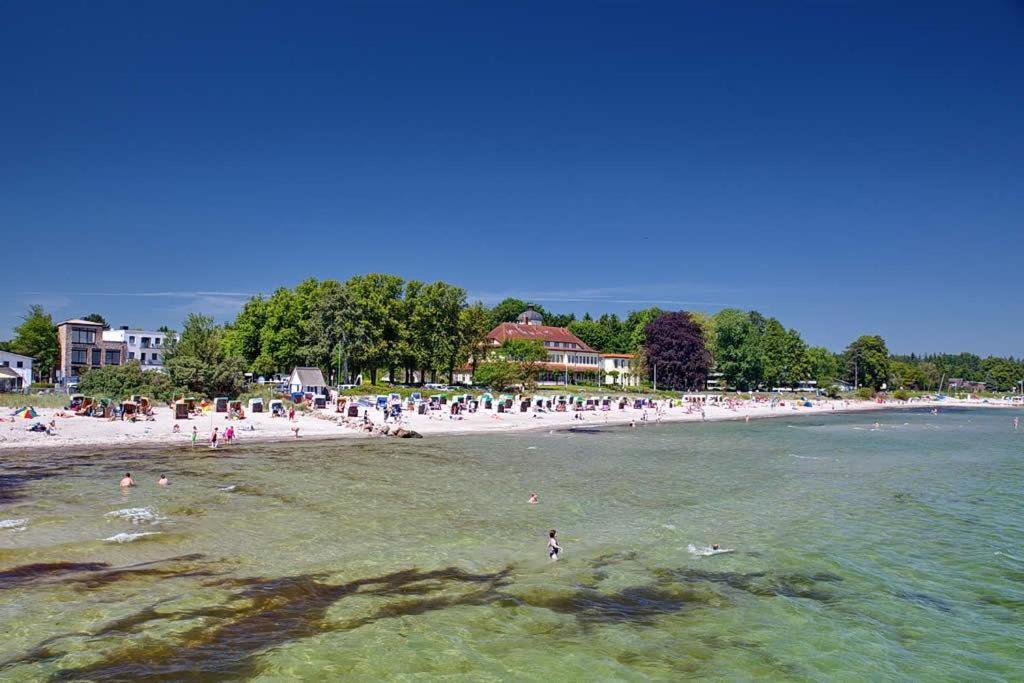 Feriendomizil Strandblick Feriendomizil Strandblick Appartement 2 Meersonne Haffkrug Exteriör bild